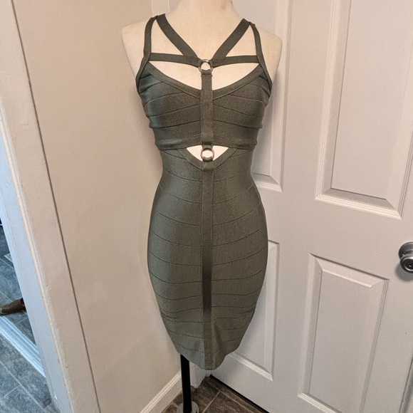 bebe Dresses & Skirts - bebe Green Bodycon Dress